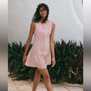 NWT VRG GRL 100% Linen Mini Dress- NWT